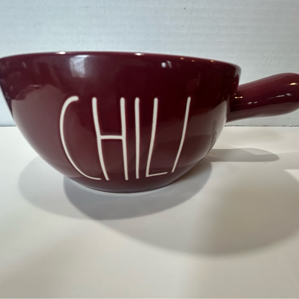 Rae Dunn Chili Bowl with Handle